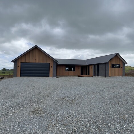 Ardent Building Developments. Hamilton, Waikato. NZ. Image of new home build exterior
