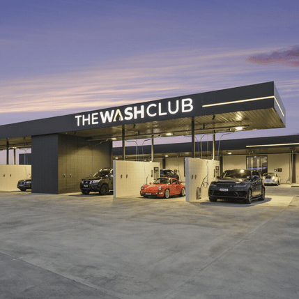 Ardent Building Developments. Hamilton. Image of commercial build. The Wash Club.