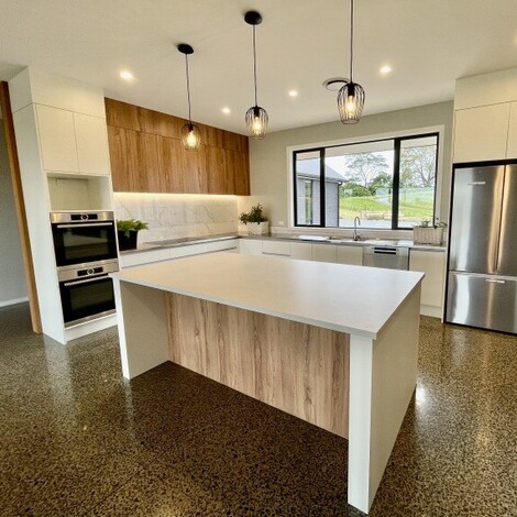 Ardent Building Developments. Hamilton, Waikato. NZ. Image of new home build interior