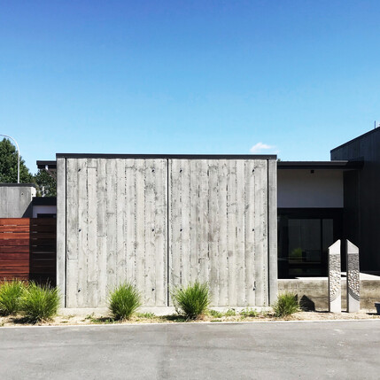 Ardent Building Developments. Hamilton, Waikato. NZ. Image of residential landscaping and fencing