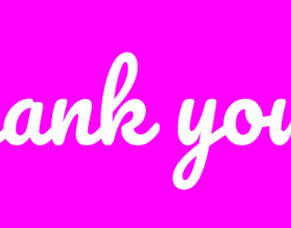 Thank you for your support in 2020