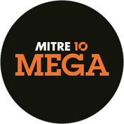 RDA sponsor, Mitre10 Mega Cambridge logo
