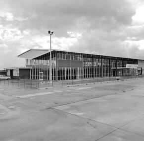 Hamilton Airport terminal in the 60's.