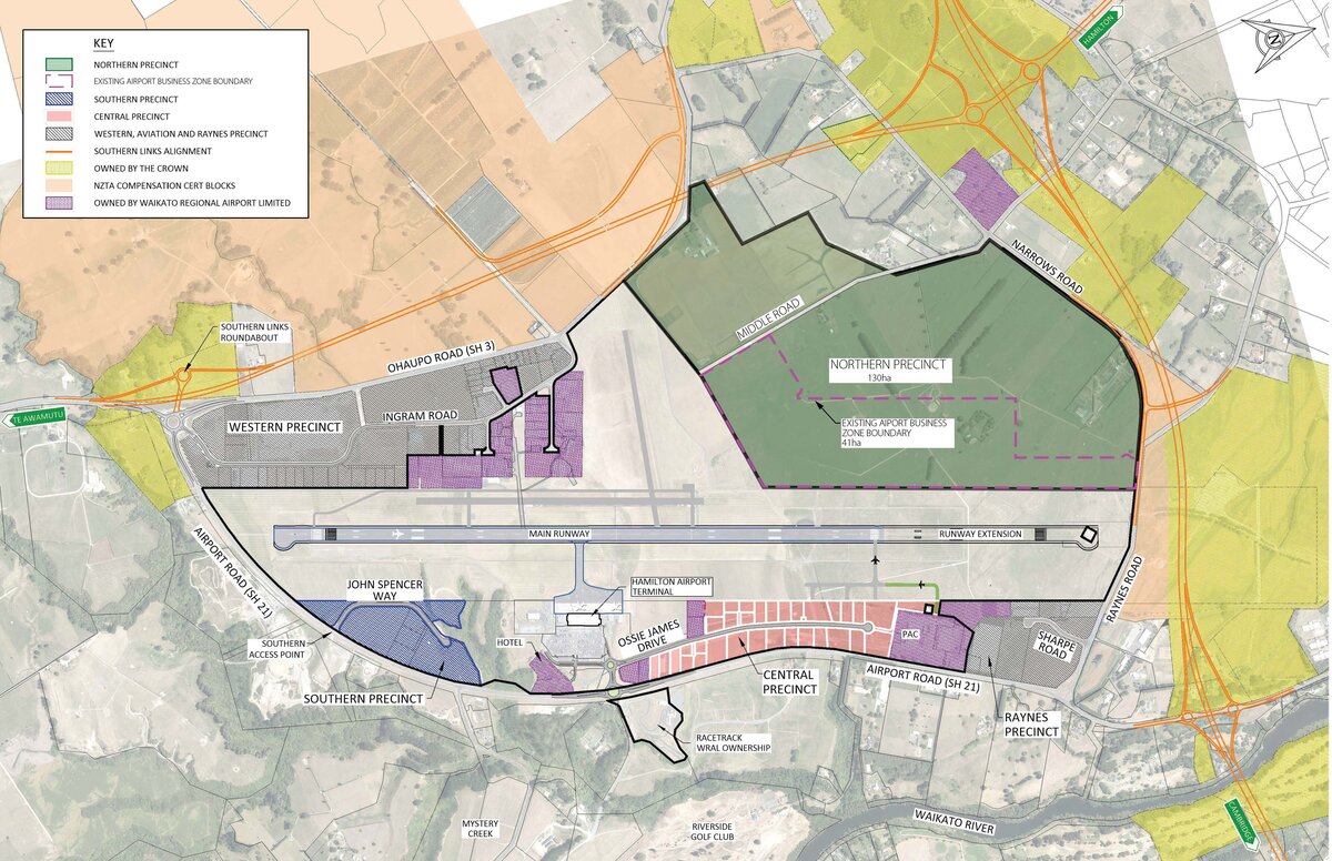 Northern Precinct Hamilton Airport