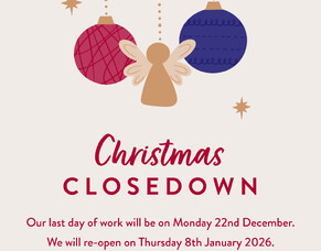 Holiday Hours 2025-2026