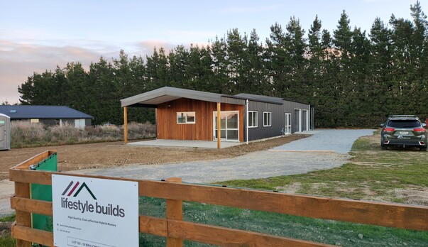 Karapiro Shed Home Build in Darfield