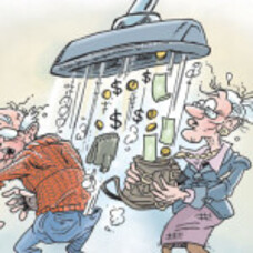 Fleecing the elderly