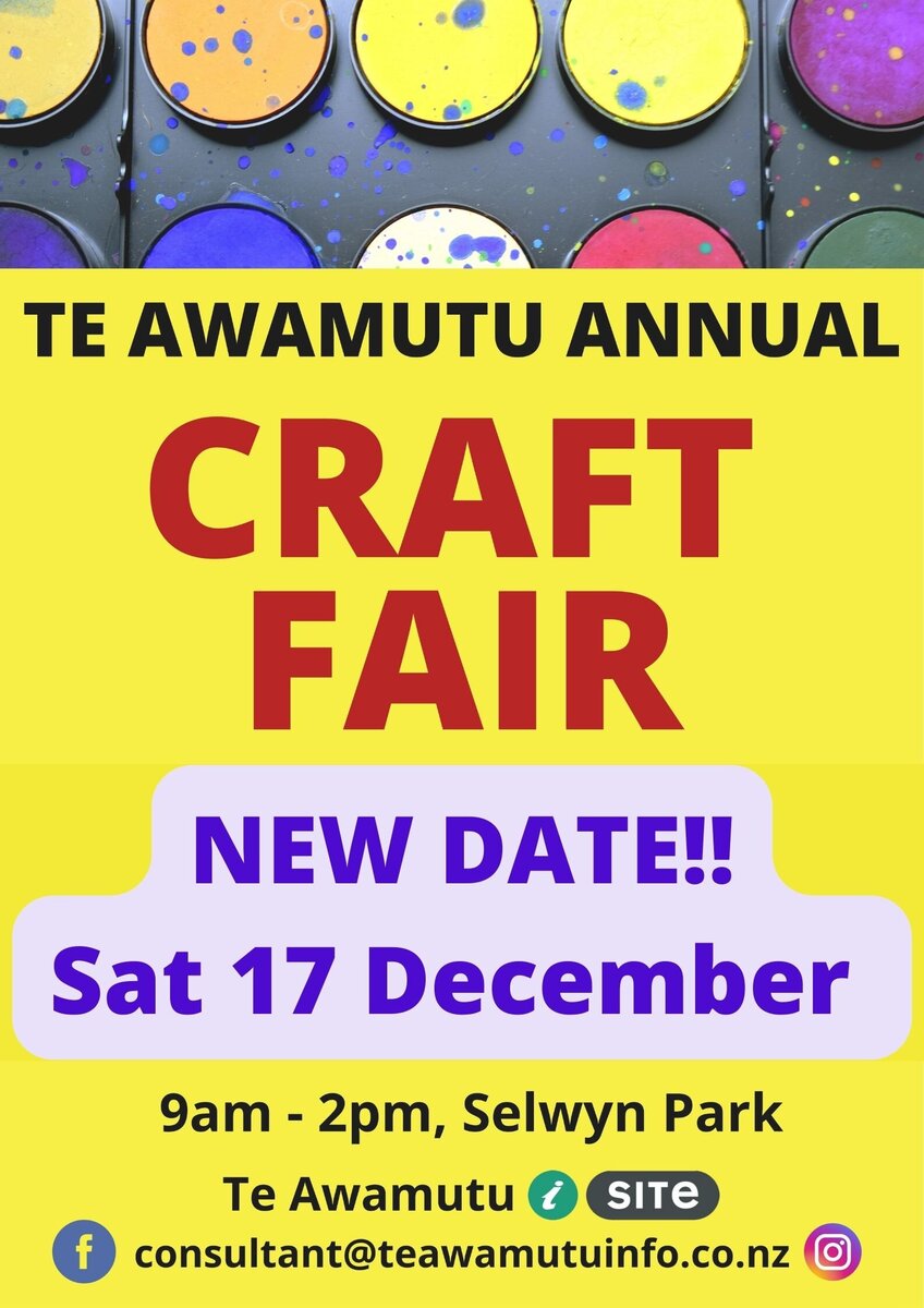 Te Awamutu Annual Craft Fair Te Awamutu Business Chamber
