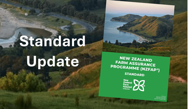 NZFAP Standard V.8 - what&#039;s changed?