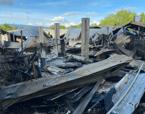 Fire destroys Wewak Head Office