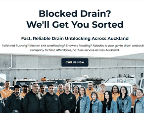 Landing pages for construction websites