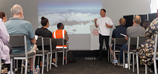 Inspirational speaker - Cam Calkoen