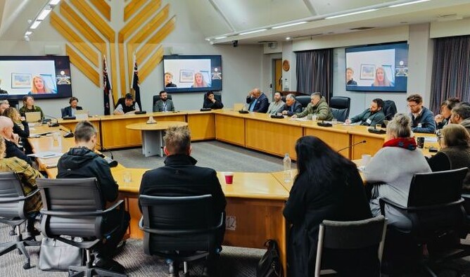 Stakeholder meeting held at the South Waikato District Council