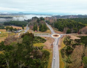 Wairakei Drive Roundabout