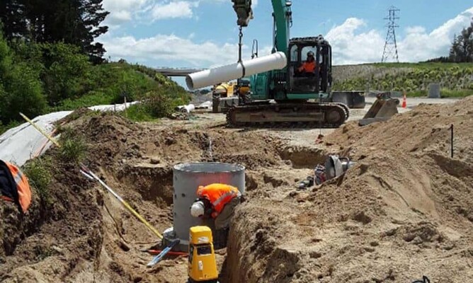 Waikato Expressway Stormwater Installation | Camex Civil