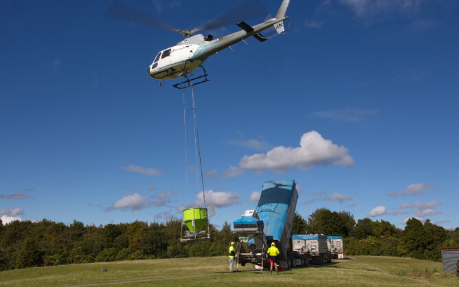 SeaPhos is granulated, so is safe for aerial application.