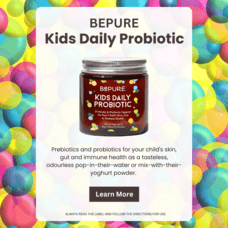 Give Your Child's Gut a Boost with BePure Kids Daily Probiotic