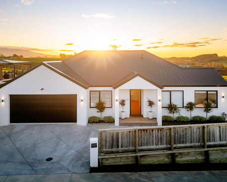 Image of Gateway Road new build by Whitechurch Construction, Waikato residential builders.