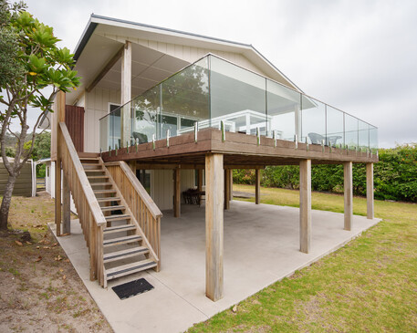 Image of Riverview Road, renovated home by Whitechurch Construction, Waikato residential builders.