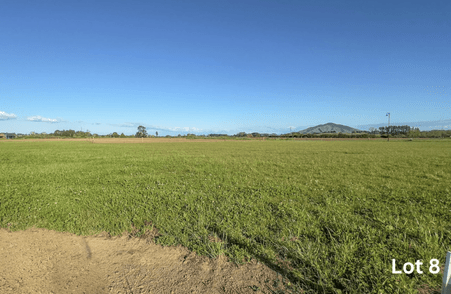 Image of Lot 8 at Amber Views, Collinson Street Subdivision, Pirongia. House & Land Packages available with Whitechurch Construction, quality Waikato builders.