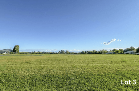 Image of Lot 3 at Amber Views, Collinson Street Subdivision, Pirongia. House & Land Packages available with Whitechurch Construction, quality Waikato builders.
