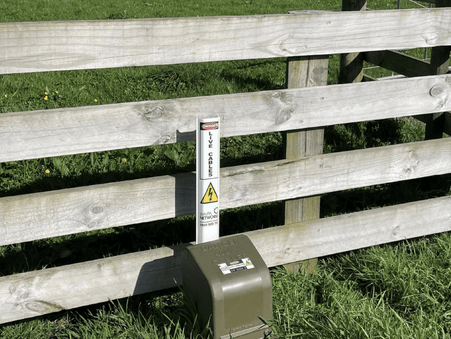 Closeup image of the live cable to 97 Corcoran Road, Te Pahu House & Land Package available with Waikato residential builders, Whitechurch Construction Limited. New Zealand