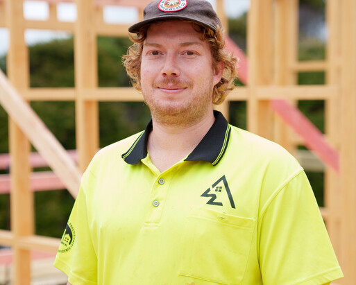 Image of Whitechurch Construction team member, Kallum. Waikato residential builders.