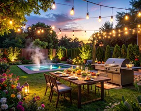 Light Up Your Spring: Electrical Tips for Outdoor Entertaining