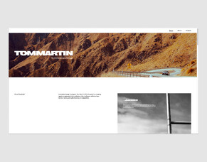 FOUNDER - TOM MARTIN&#039;S DESIGN WEBSITE ARIVES.