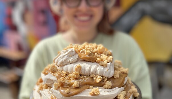 Rollickin whips a New Canterbury gelato! SMOORHOUSE AVE