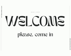 Welcome!