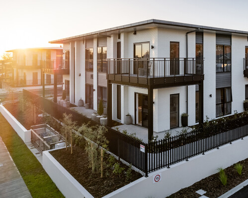 Heat pump screens for commercial projects in New Zealand.