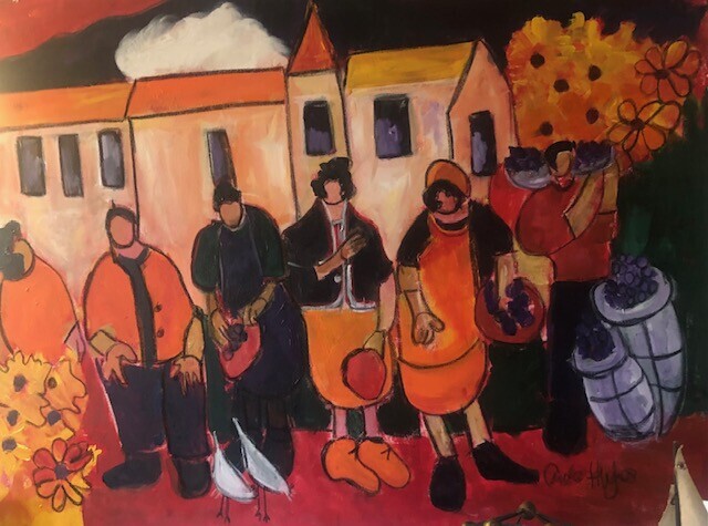 During the Tuscan Harvet