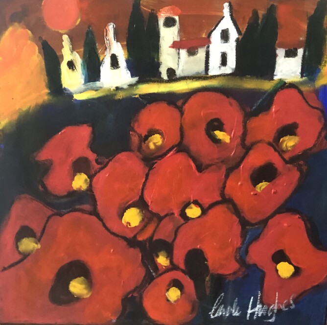 Now a cushion cover and a glass cheese board