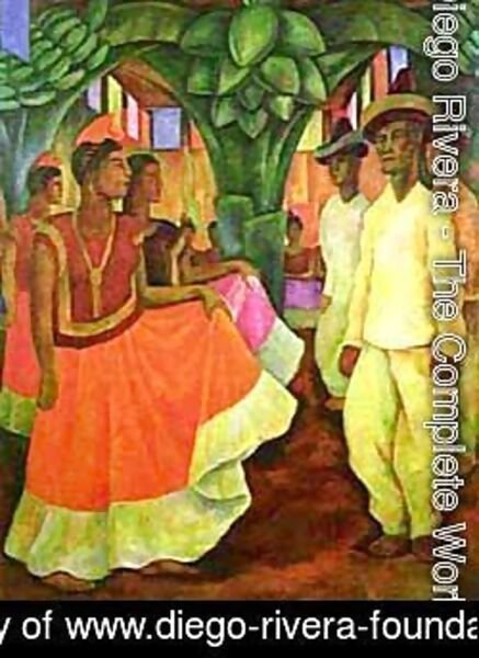 Diego Rivera - Dance in Tehuantepec