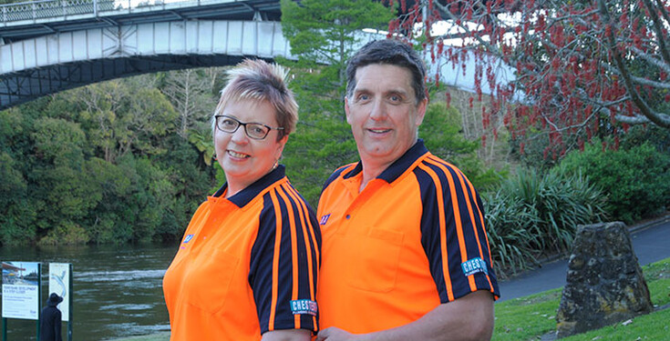 Alba Plumbing owners, Graeme and Sally