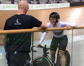 Tokyo Olympian Rebecca Petch wins on both track and BMX