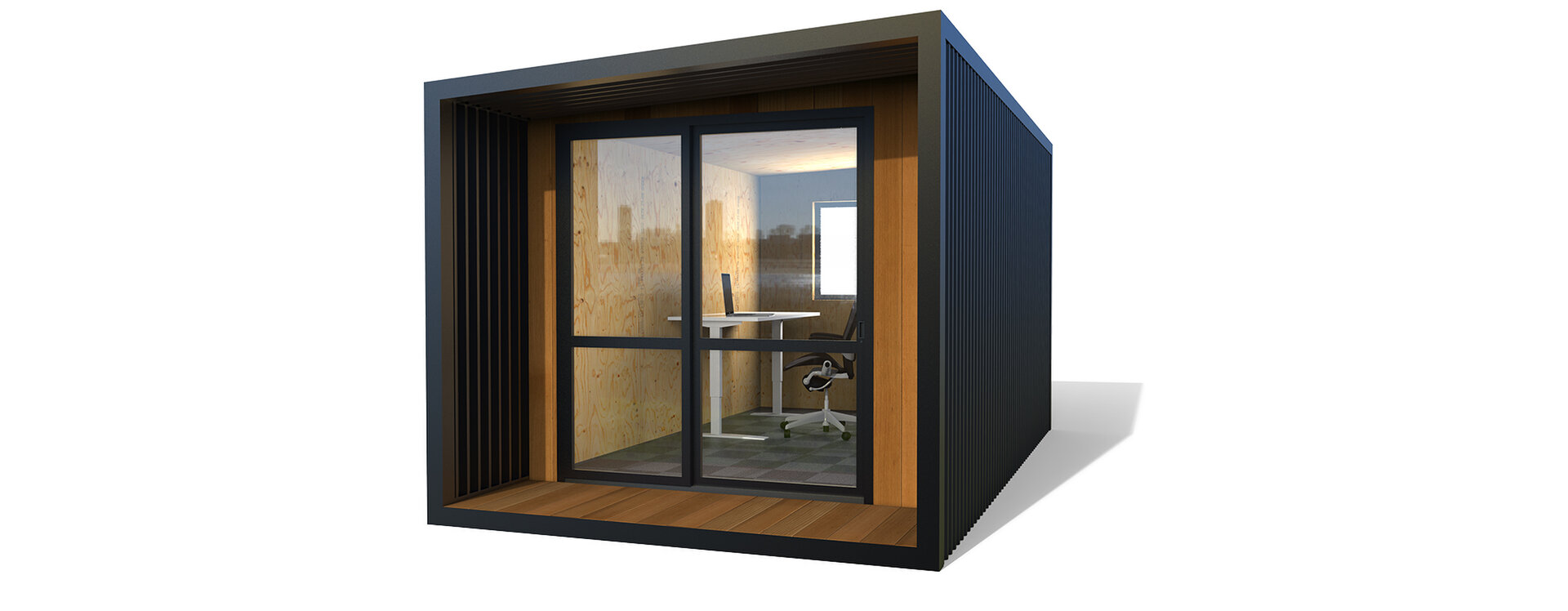 Portable Home Offices for rent - architectural designed PODS | Rex Hire Ltd