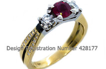 Marc Bendall Three Stone rings, Christchurch, New Zealand