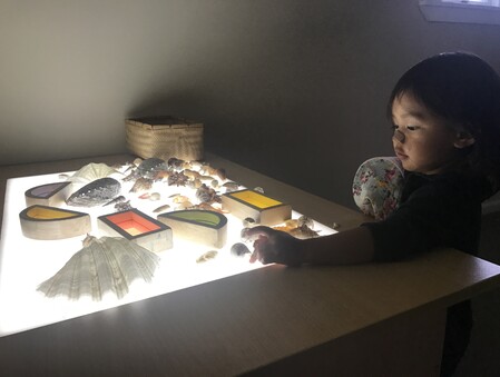 Our new light table