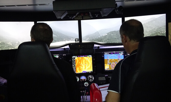 MAF NZ | A Redbird Helps Pilots Prepare