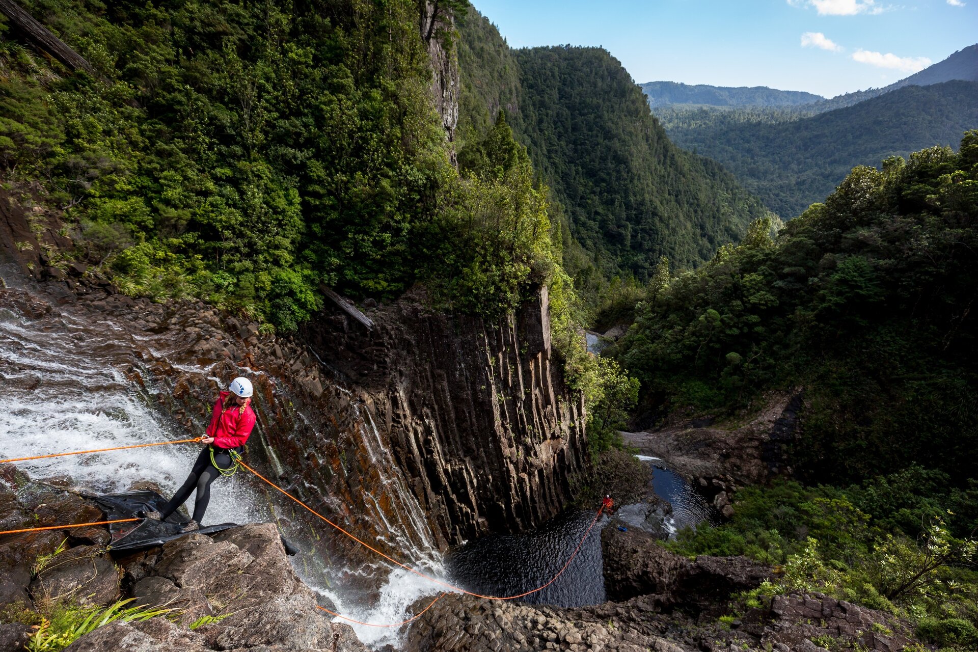CanyoNZ Canyoning New Zealand style AbseilZiplineJumpSwim